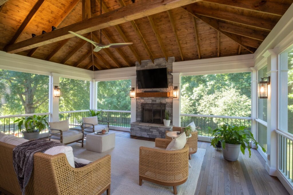 Can You Use a Smoker on a Screened-In Porch